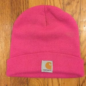 Carhart Knit Beanie in Berry OS